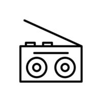 Record player, technology vector icon