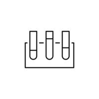 test tube vector icon