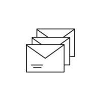 Message, envelopes, send vector icon