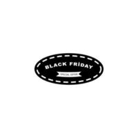 Black Friday poster stiker vector icon
