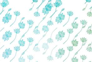 Light Blue, Green vector sketch pattern.