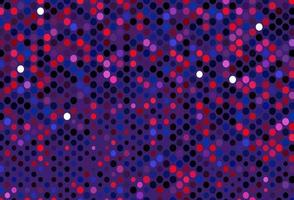 Dark Blue, Red vector texture with disks.