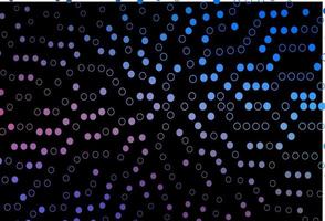 Dark Blue, Red vector template with circles.