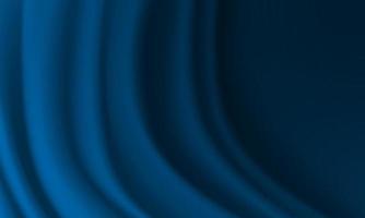 Realistic blue fabric wave luxury background texture vector