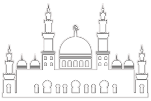 icône de conception mosquée png