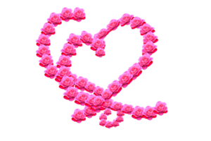 decoration color pink for love element png