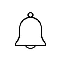 Bell Easter vector icon