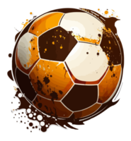 Illustration von ein Fußball Ball png