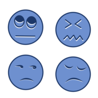 Icon of emotional people png