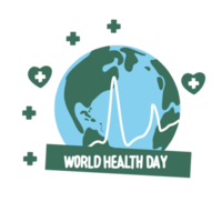 Día mundial de la salud png