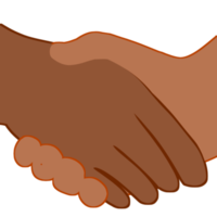 Shake hand illustration png