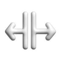 3d Symbol von Pfeil png