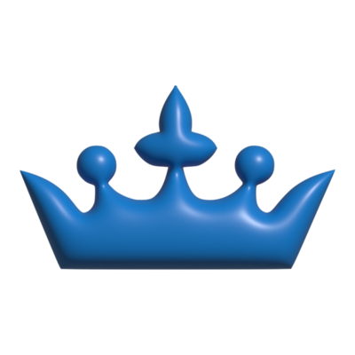 Blue Crown PNGs for Free Download
