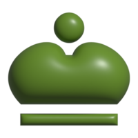 3d icon russian crown png