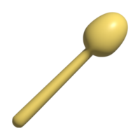 3d icono de cuchara png