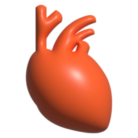 3d icona di cuore png