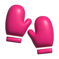 3d icon of gloves png