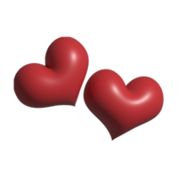 3d icono de amor png