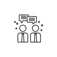 Chat, conversation, bubble vector icon