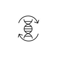 DNA, update vector icon