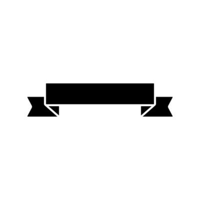 Ribbon vector icon