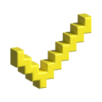 ceklist 3d ícone png