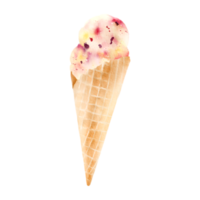 gelato alla fragola png