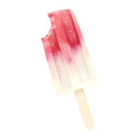 helado de fresa png