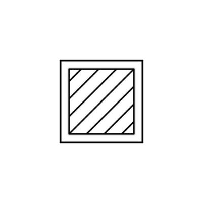 Box opened vector icon