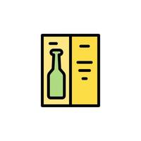 Menu, beer, pub vector icon