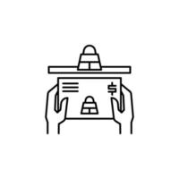 augmented reality, technology, shopping vector icon