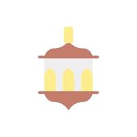 Lantern Ramadan vector icon