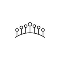 woman crown vector icon