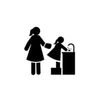 Family, parenting, reliable, trust vector icon