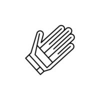 Gadget, glove vector icon