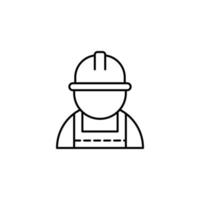 Worker, safety vector icon