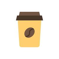 Coffee, drink vector icon