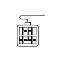 Gadget, keyboard vector icon