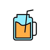 Cocktail, drink vector icon