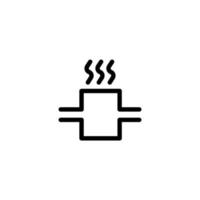 catalytic converter problem icon design vector