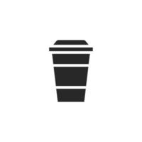 Coffee cup icon, isolated Coffee cup sign icon, vector illustration