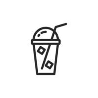 Coffee cup icon, isolated Coffee cup sign icon, vector illustration