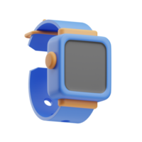 gadget, orologio intelligente, 3d icona illustrazione png
