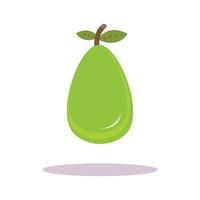Fresh pear fruits illustration design vector