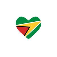 Guyana flag icon, illustration of national flag design with elegance concept, perfect for independence design vector