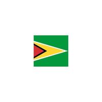 Guyana flag icon, illustration of national flag design with elegance concept, perfect for independence design vector