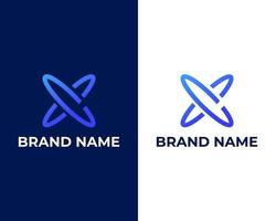 initial letter G Modern Trendy logo and star design template vector