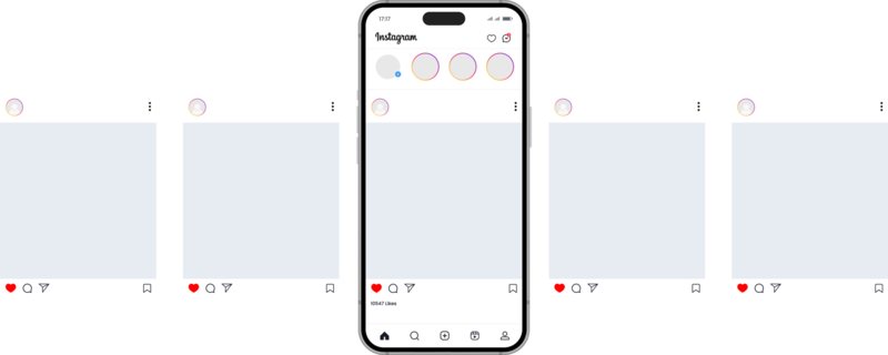 Instagram Post PNGs for Free Download