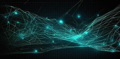 tech background with a wire mesh, in the style of futuristic digital art, digital, Illustration photo