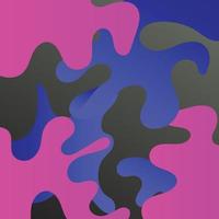 Colorful geometric background. Fluid shapes composition. Abstract background color gradient geometric ornament pattern background design vector
